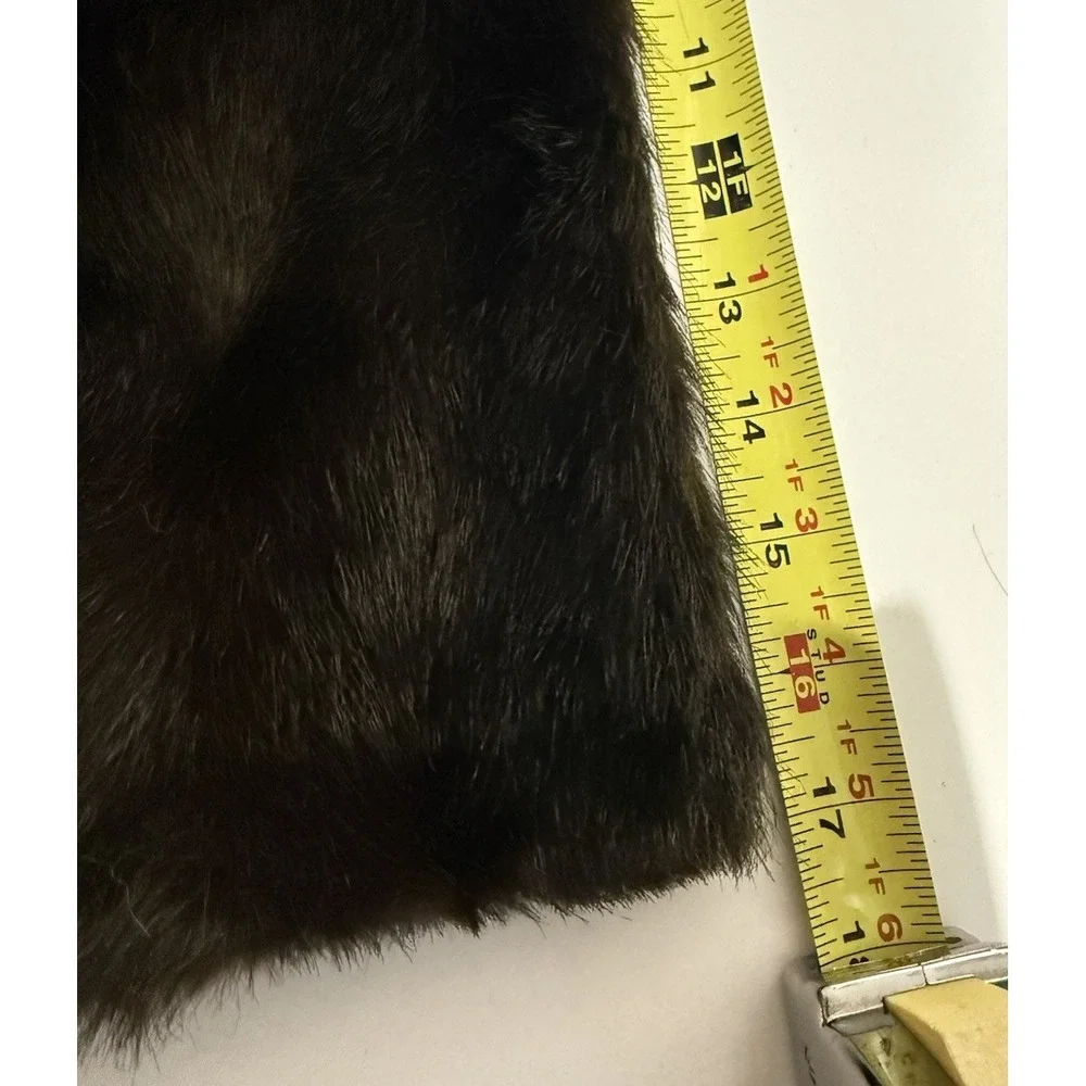 Pier 1 Imports Brown/Black Faux Fur Pillow Case‎ 17